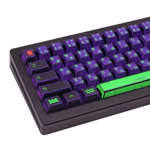 GEKUCAP �}���K���e�[�}�̓��{��L�[�L���b�v�A���g��PBT�L�[�{�[�h�L���b�v ���،^�L�[�L���b�v�A�`�F���[�v���t�@�C���t���A130�L�[�p�[�v���J�X�^���L�[�L���b�v�Z�b�g Cherry MX���J�j�J���L�[�{�[�h�p