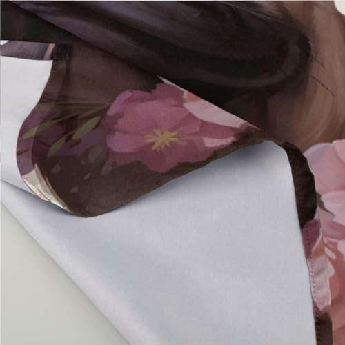 Set de 6 Servilletas de Tela Bulldog Floral Divertidas 50.5x50.5 cm miniatura 3