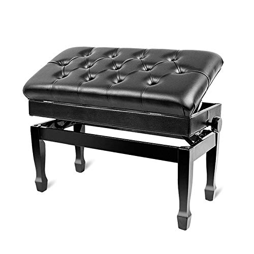 TEmkin Tabouret de Piano, Tabouret de Piano, Banc de Piano Confortable, avec Compartiment de Rangement de Grande capacité et Coussin rembourré de Luxe, Hauteur réglable de 10 cm - Les Beatles, Paul McCartney, John Lennon, RIngo Starr, George Harrison TEmkin Tabouret de Piano, Tabouret de Piano, Banc de Piano Confortable, avec Compartiment de Rangement de Grande capacité et Coussin rembourré de Luxe, Hauteur réglable de 10 cm – Image 3