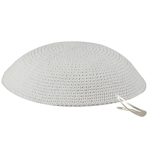 Zion Judaica Quality Knit Kippah Bulk Packs Kipppot or Single Kippas Free Kipa Clips Included