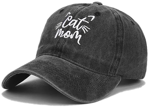 Maman Chat Casquettes de Baseball Homme Femme Réglable Sport Extérieur Chapeau Soleil Casquettes de Golf Classique Trucker Cap Casquettes Visières