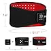 DGXINJUN Cordless Red Light Therapy, Infrared Light Therapy Wrap Belt, Muscle Pain Relief Device, Led Body Back Pain Relief Portable Belt with Pulse Mode (4000mAh Battery)