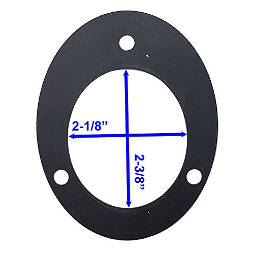 White Water 56135SP-G Black Gasket for Rod Holders Installation