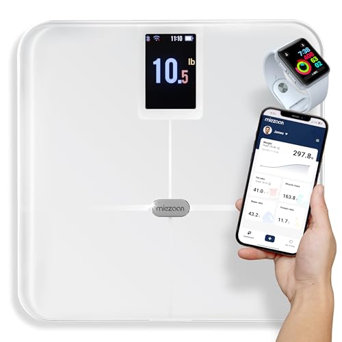BodyEdge Pro - Báscula inteligente de 4 electrodos para peso corporal - Báscula digital - 24 métricas - Escala con IMC, grasa corporal, mediciones de masa muscular - Elegible para FSA/HSA