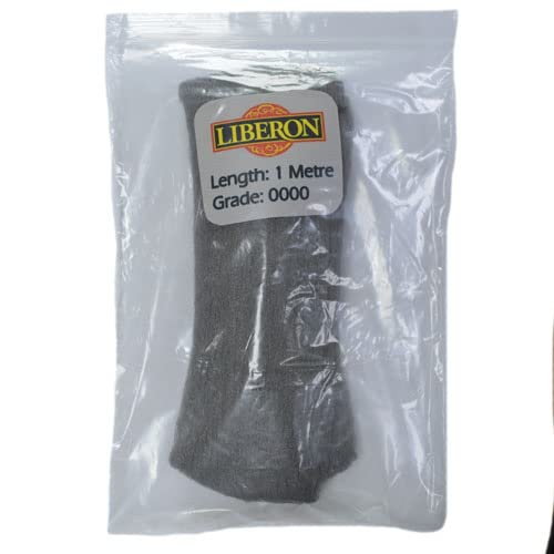 Liberon 1 Metre Cut Length Steel Wire Wool 0000 Ultra Fine Amazon.co