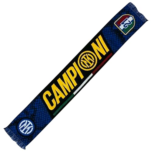  MAESTRI DEL CALCIO SCIARPA INTER UFFICIALE SCUDETTO
