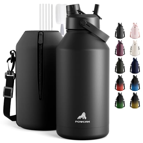 POWCAN 64oz Insulated Water Bottle