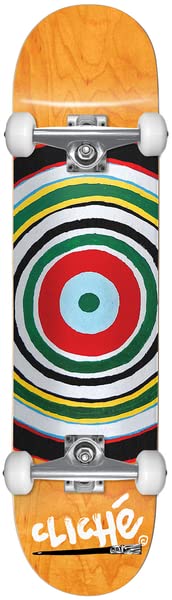 Skateboard Complet Painted Circle Multicolore 8.25 x 32