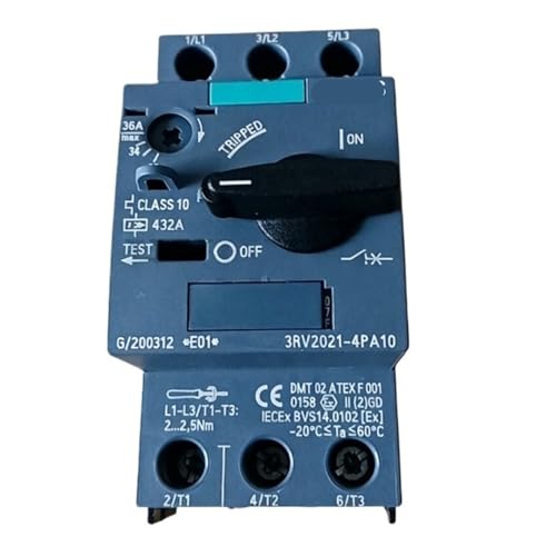 Disjoncteur 3RV2021-4PA10 boîtier robuste S0 à commande rotative magnétothermique - 3