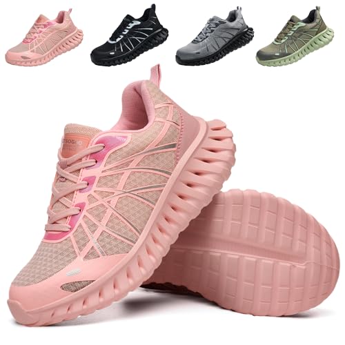 Zapatos de Seguridad para Mujer Zapatillas de de Acero de Ligeras Calzado de Trabajo para Comodas Unisex