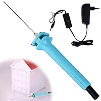 Elektrischer Schaumstoffschneider Schneidstift 10cm 100-240V 30W Elektrischer Schneidstift Geeignet für Schnittkanten, Heiß-styroporschneider, EU-Stecker Gravierwerkzeug, Kunst DIY