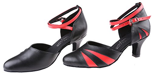 Chaussures de danse latine Custom HEE avec semelle de précision noire - 5