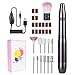 Produktbild URAQT Elektrisch Nagelfräser, Aluminum Alloy Nagelfeile Pediküreset Elektrische 20000 U/Min mit 16 Schleifband, 11 Bohrer für Gelnägel Entfernen, Nagelstudios