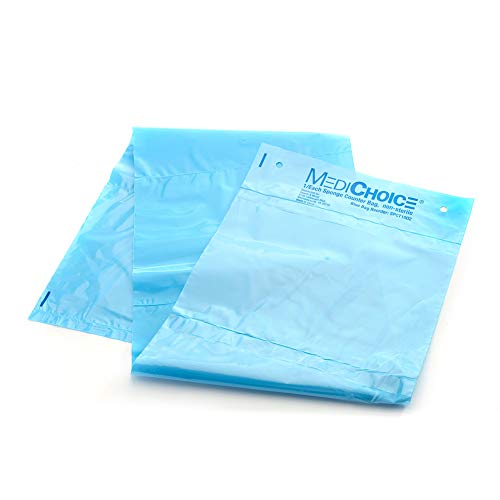 MediChoice Sponge Counter Bag, 10-4'x4' Pockets, May Be Expanded to Form 4'x8' Pockets, 1314SPCT1002 (Caja de 50) miniatura 1