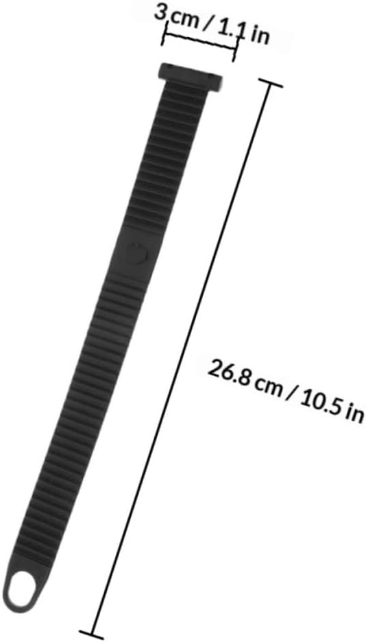 Bike Rack Straps 2pcs Cargo Binding Belt Rubber Adjustable Wheel Tie for Bicycle Roof Mount Carrying Portable Travel Bike Carrier Strap