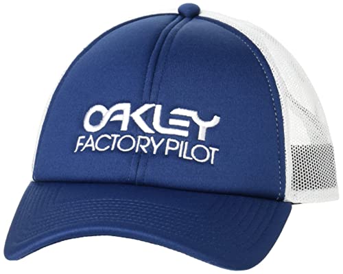 Oakley Factory Pilot Trucker Hat, Poseidon, One Size #TOP10