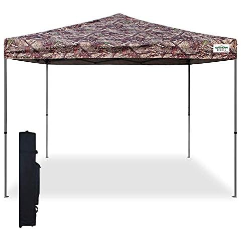Caravan Canopy 21007900010 10x10 V-Series, 10'x10' base; 10'x10' top, Camoflage Cover