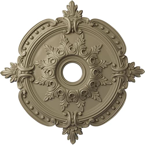Image of Ekena Millwork CM28BEGDF Benson Classic Ceiling Medallion, Gobi Desert