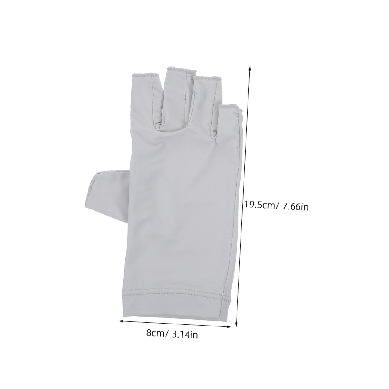 minkissy 4 pares de guantes UV, guantes de playa de verano, guantes de senderismo al aire , guantes de protección solar para mujer, guantes de protección UV, guantes de medio , uñas de gel,