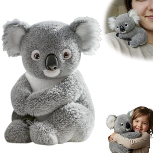 Genérico Peluche De, Koala De Terapia Emocional, Diseño Biónico Ultra Suave, Tamaño De Abrazo De 50 Cm, Ayuda para Dormir Y Compañero para Aliviar El Estrés (25cm)