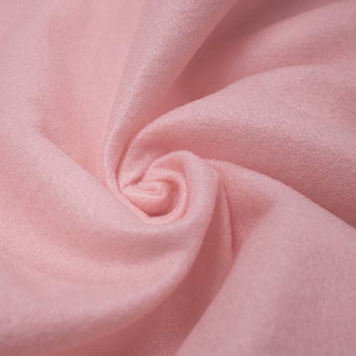 AK TRADING CO. 72-Inch Wide 1/16 Thick Acrylic Felt Fabric for Arts & Crafts, Cushion and Padding, Sewing Projects, Kids School Projects, DIY Projects & More. - Pink, 10 Yards