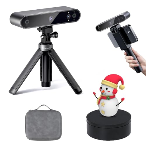 Revopoint Pop 3 Scanner 3D Portable avec précision de 0,05 mm et Vitesse de numérisation 18 fps, numérisation Couleur 3D pour Android/iOS/Win10/MacOS 11 Revopoint Pop 3 Scanner 3D Portable avec précision de 0,05 mm et Vitesse de numérisation 18 fps, numérisation Couleur 3D pour Android/iOS/Win10/MacOS