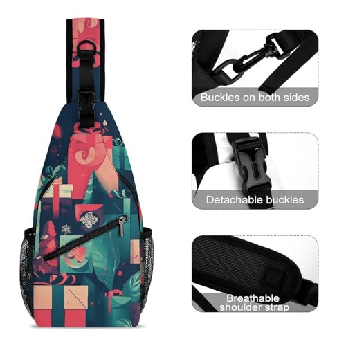 Bolso bandolera casual para viaje y deporte 38x20cm miniatura 3