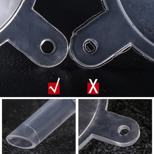 Generic 2 Pack Mini Clear Plastic Funnel thumb #5