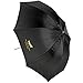 Impact Convertible Umbrella - White Satin with Removable Black Backing - 45