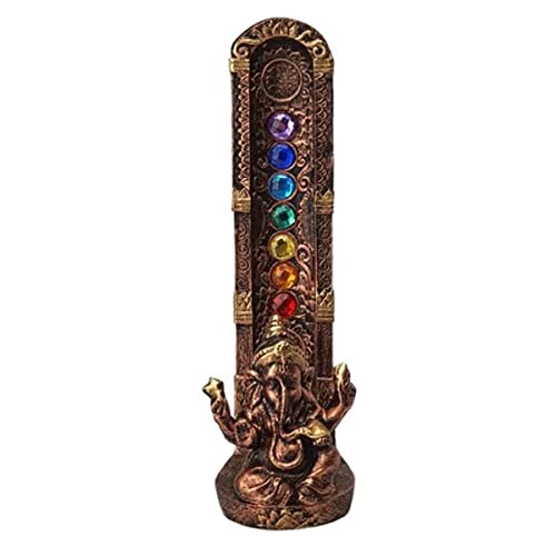 Incensario Barra Deus Ganesha Porta Incenso Chakras