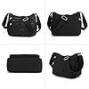 XUDREZ Women's Crossbody Bag,Waterproof Purses and Shoulder Handbags Multi Pocket Messenger Bags (Black) #3