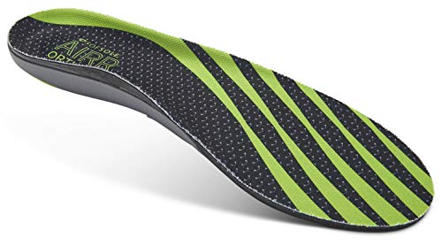 Image of Sof Sole Men's Airr Orthotic Support Full-Length Insole, Green, 9-10.5
