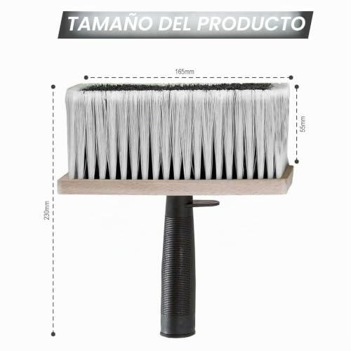 Miniatura 2 de Bangbobi Pincel De Cerdas, Pincel De Madera Para Polvo, Brocha Plana, Cola Para Papel Pintado, Papel Pintado Rugoso, Quitapapeles, Cola Para Papel Pintado No Tejido