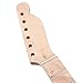 Kmise Guitar Neck Replacement Maple Fingerboard for Fender Tele Style Electric Guitar