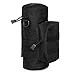 Fippy Bouteille d'eau Tactical Molle Portable de avec Pochette Supplémentaire pour Tactique Militaire Molle Randonnée Camping Voyage (Noir)