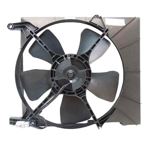 AEDNX 1pc Radiator Cooling Fan Assembly Set for Chevy for Aveo 1.6L 2005-2008 for Aveo5 1.6L 2006-2008 SBFGM3117106