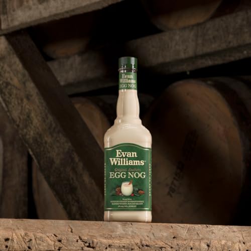 Evan Williams Original Southern Egg Nog | Made with Kentucky Straight Bourbon Whiskey | 70cl | 15% ABV