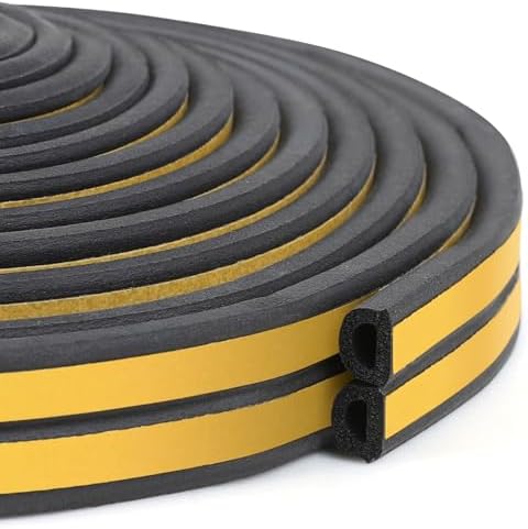 Sealing Strip for Doors and Windows, Rubber Weather Stripping for...