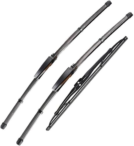 MadongJ Windshield Windscreen Wiper Blades for Audi A4 B6 B7 Avant 2004-2008, Replacement Blades All-Weather Performance Streak-Free Windshield Wipers