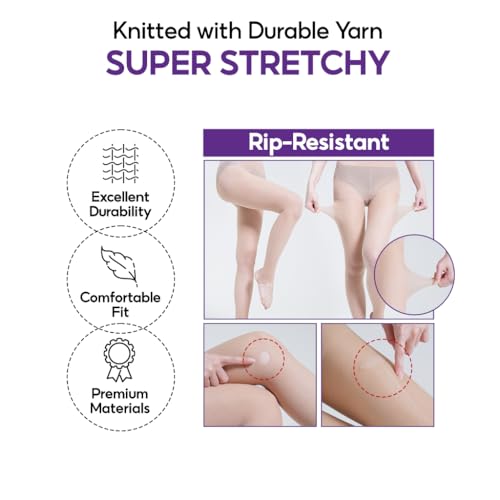 UV Sun Protection Stocking for women Full-Length Leggings Stirrups 30D Rip-Resistant Golf Stocking/Made in Korea3