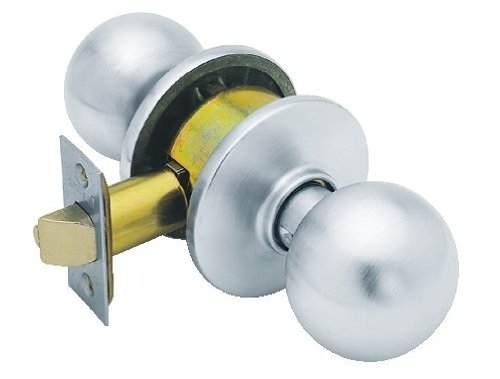 Schlage F10Orb626 Orbit Passage Knob, Satin Chrome #TOP1