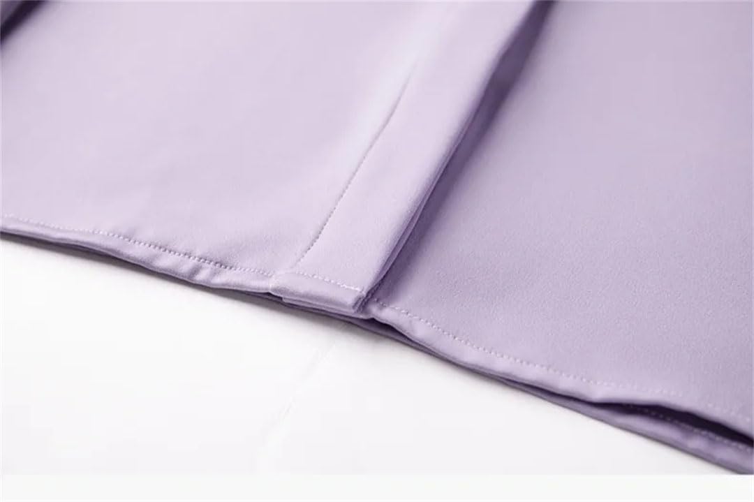 Blusa elegante para mujer, estilo occidental, cuello alto, diseño holgado para camisa