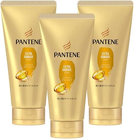 Pantene Extra Damage Repair Rinse Treatment Extra Large Size 10.6 oz (300 g) x 3 Piece Set
