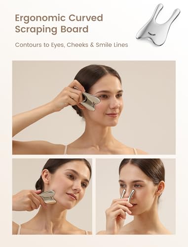 Lemove Stainless Steel Gua Sha, Facial & Body Lymphatic Drainage Massager - image 7