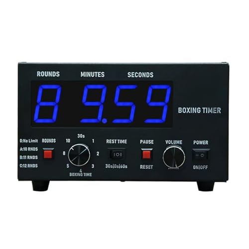 Boxing Interval Timer Profesional con Pantalla LED Azul miniatura 1