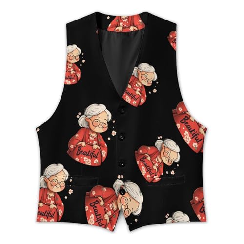 Divine Is Filthys Beautiful Drag Mens Slim Fit Suit Vest Dress Waistcoat Casual Business Vest3