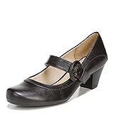 Always chic and sophisticated, the Rozz Mary Jane pump from LifeStride is a year-round favorite. Faux leather upper with a round toe, slip-on fit, and Mary Jane-style strap with adjustable buckle accent. Soft System comfort package provides all-day s...