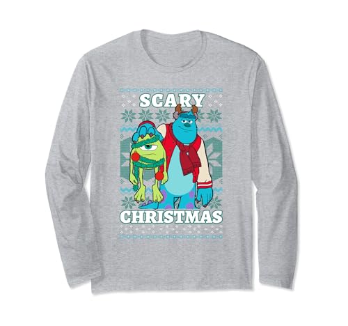 T-shirt Monstres et Cie de Noël : le pull moche d'Halloween et fêtes Disney Pixar