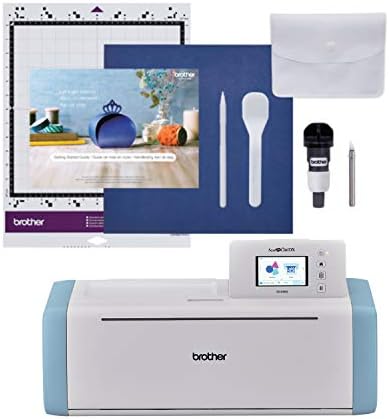 Máquina de corte DIY eletrônica Brother ScanNCut SDX85S com scanner, arte de parede de vinil, apliques, cartões caseiros e muito mais com 251 padrões incluídos