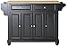 Crosley Furniture KF30001DBK Cambridge Kitchen Island with, Black